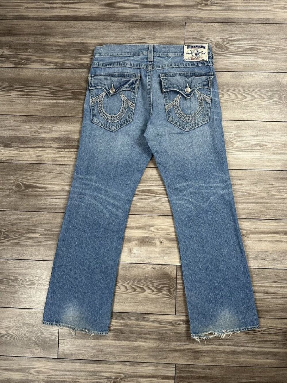 Crazy Y2K True Religion Boot Cut Jeans